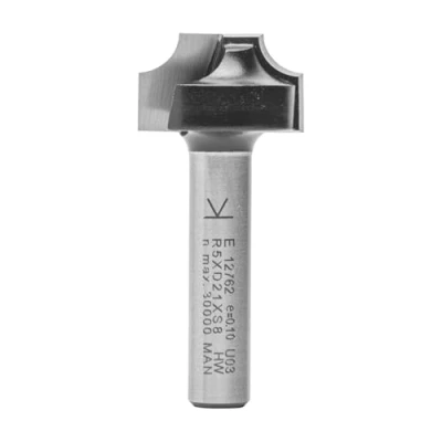 Afbeelding van ENT Kwartrondprofielfrees HM R5 kolf 8mm 7912762