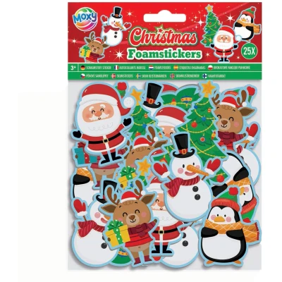 Afbeelding van Creative Craft Group Xmas Foam Stickers