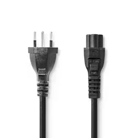 Afbeelding van C5 kabel Nedis 2 meter (Zwitserland)