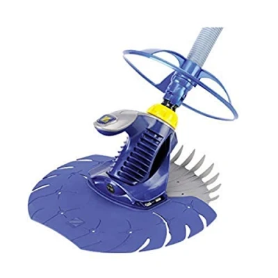 Afbeelding van Zodiac Robot Zwembadreiniger Hydraulisch, Bodem en Wanden, Voor Zwembaden 12 x 6 m Maximaal, Membraanzuiging, T5 Duo, Blauw, W78046