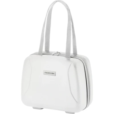 Afbeelding van CarryOn &#039;Skyhopper&#039; Beautycase Make up Koffer Luxe Toilettas Cijferslot Wit