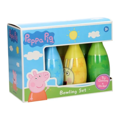 Afbeelding van Sambro Bowlingset Peppa Pig, 7dlg.