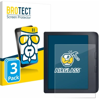 Afbeelding van BROTECT Glas Screen Protector voor Kobo Libra 2 (3 Stuks) Schermbeschermer [9H Hardheid, Beschermglas Folie niet Gehard Glas]