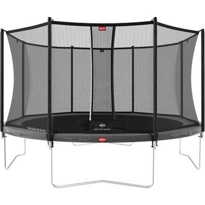 Afbeelding van Trampoline BERG Favorit Grey 380 + Safety Net Comfort