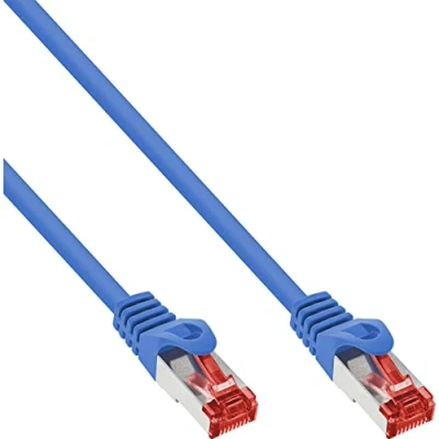 Afbeelding van InLine 4043718231508 netwerkkabel Blauw 3 m Cat6 S/FTP (S STP)