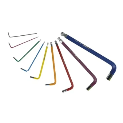 Afbeelding van Eclipse Professional Tools EHK9PS 9 delige kleurgecodeerde zeskantsleutel set