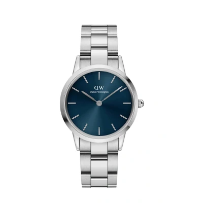 Afbeelding van Daniel Wellington Iconic LINK Arctic 32 S BLUE Horloge, Maat: 32, Silver coloured