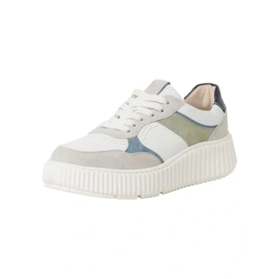 Afbeelding van Tamaris Sneakers laag, Dames, Maat: 36, Lt grey comb Leer en imitatieleer