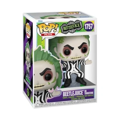 Afbeelding van Beetlejuice with Tombstone vinylfiguur 1757 Funko Pop! meerkleurig Unisex