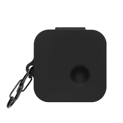 Afbeelding van kwmobile cover voor oordopjes case Compatibel met CMF by Nothing Ear 2024 Trendy beschermhoes draadloze in zwart