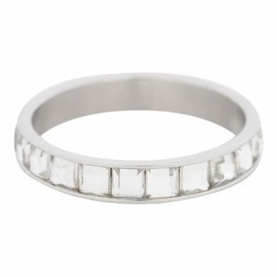 Afbeelding van Clear glass white iXXXi Vulring 4 mm Silver 17