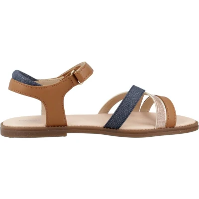Afbeelding van Geox Meisjessandalen J Karly Girl, cognac avio, 29 EU