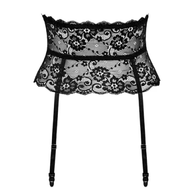 Afbeelding van Cottelli Collection Stijlvol Hoge Kanten Jarretelgordel 16 cm hoog Maat Large