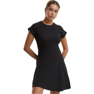 Afbeelding van Urban Classics Gebreide jurk, Dames, Maat: XXL, Black