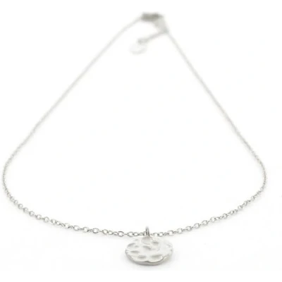 Afbeelding van Kalli Ketting Pattern Disc Zilver