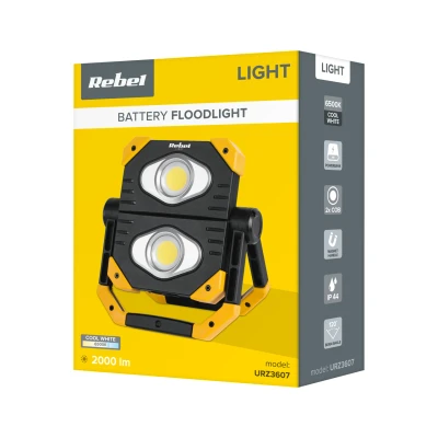 Afbeelding van Rebel URZ3607 Draagbare LED werkspot