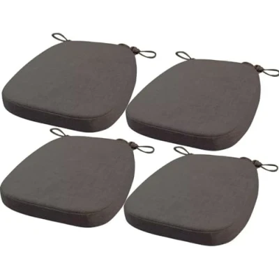 Afbeelding van Stoelkussens set van 2/4/6/1，Outdoor/Indoor Stoelkussen，met Banden Comfortabel Keuken Zitkussen，Tuin Slipbestendig stoelkussen(Color6,43x42x5cm(4pcs))