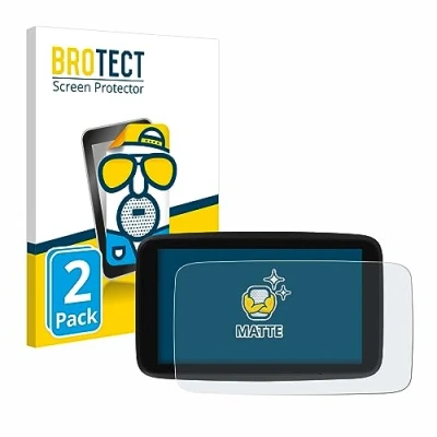 Afbeelding van BROTECT (2 Stuks) Antireflecterende Beschermfolie voor TomTom GO Discover 7&quot; Anti Glare Screen Protector, Mat, Ontspiegelend