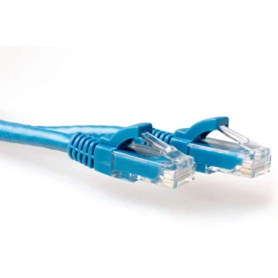 Afbeelding van ACT IS8600 U/UTP CAT6 Patchkabel Snagless Blauw 50 cm