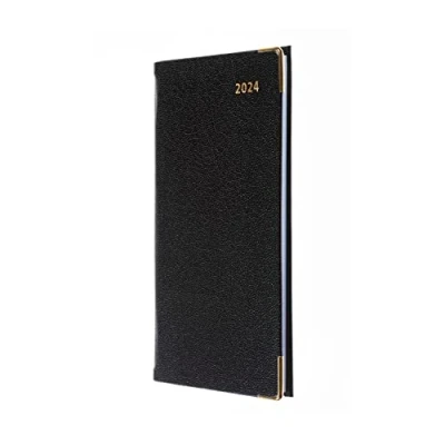 Afbeelding van Collins Business Pockets 2024 Dagboek Slimchart Maand to View Zakdagboek Zakelijke Planner en Organisator Januari tot December Wekelijks Zwart CMB.99 24