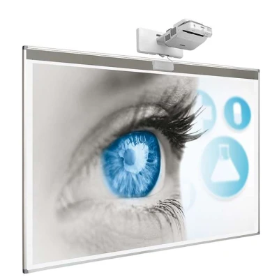 Afbeelding van Projectiebord emailstaal mat wit (16:10), enkelvlaks, Softline 8mm pro