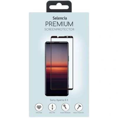 Afbeelding van Screenprotector Sony Xperia 5 II: Selencia Gehard Glas Premium