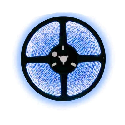 Afbeelding van 5 meter blauw led strip 30Leds/m 12V
