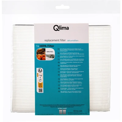 Afbeelding van Qlima D 82x HEPA Filter Voor 820 A/ 825 PA Smart