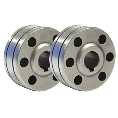 Afbeelding van GYS 042377 draadgeleidingsrol Ø 0,8/1,0 mm aluminium type B 2 stuks, geel
