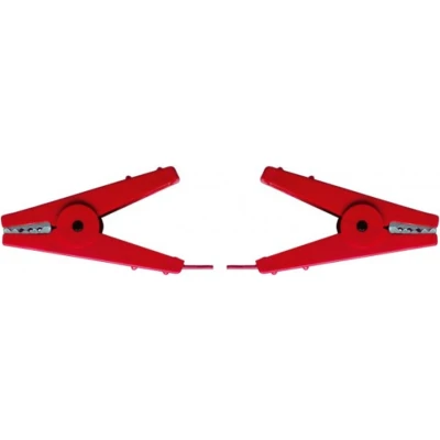 Afbeelding van Ako Aftrasterverbinder met 2 Krokodilklemmen Rood 60cm