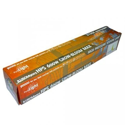 Afbeelding van Pure Light Agro Grow Bloom lamp, 600 W, HPS