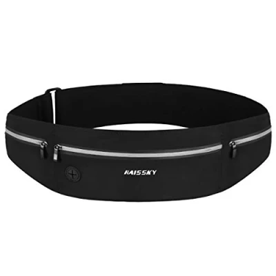 Afbeelding van Running Riem, Taille Pack Ultra Light Fitness Riem Waterbestendig iPhone 12 Pro Max/11/11 Pro/SE 2/XS/XR/X/8 Plus Heuptas voor vrouwen en mannen Fit Smartphone tot 6,7 inch