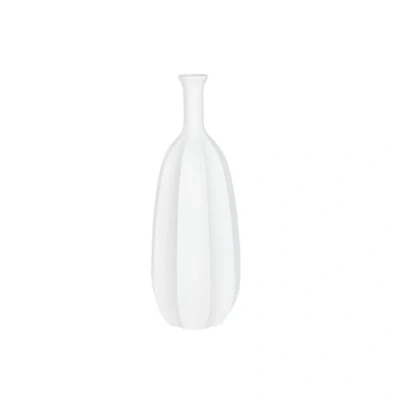 Afbeelding van Vaas Home ESPRIT Wit Glasvezel 34 x 100 cm