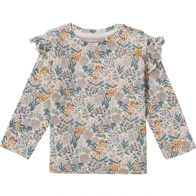 Afbeelding van Noppies Langarm Virginia Longsleeve voor kinderen, Maat: 56, Fawn