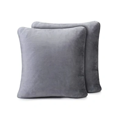 Afbeelding van Amago Kussensloop, set van 2, Kasjmier Gevoel, 50 x cm Antraciet