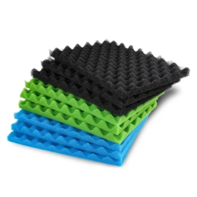 Afbeelding van LTWHOME Visvijver Filterschuim Kit 430mm x 280mm, 17 inch 11 (3 Reeks)