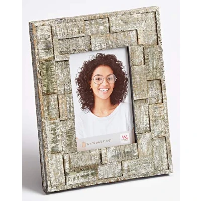 Afbeelding van walther design fotolijst wit 10 x 15 cm Liam Portretlijst YJ015W