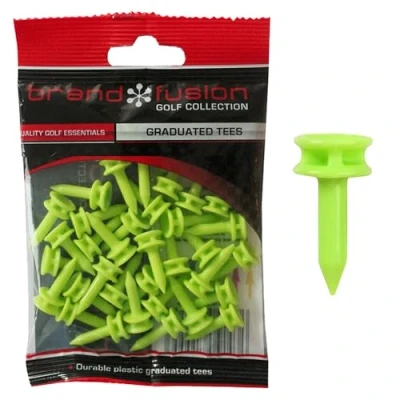 Afbeelding van Golfers Club stap hoogte tees, Step Height Tees Groen 6 mm