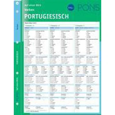 Afbeelding van Pons Verben Auf Einen Blick. Portugiesisch