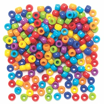 Afbeelding van Baker Ross AT703 Regenboog Kralen (8 stuks) Knutselspullen en voor Kinderen