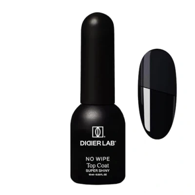 Afbeelding van DIDIER LAB Premium No Wipe Top Coat Gel UV Super Shiny Glanzende Zonder Plakkerige Laag HEMA en TPO vrije Clean Formula Krasbestendige Toplaag voor Langdurige Manicure 10ml