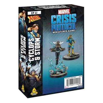 Afbeelding van Atomic Mass Games Marvel Crisis Protocol: Character Pack: Storm and Cyclops Miniature Game