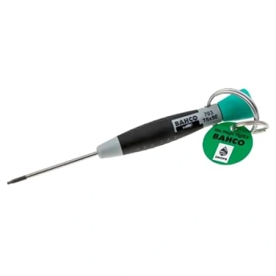 Afbeelding van Bahco Precisie schroevendraaier met veiligheidsring TORX® T7 x 50 mm TAH703 7