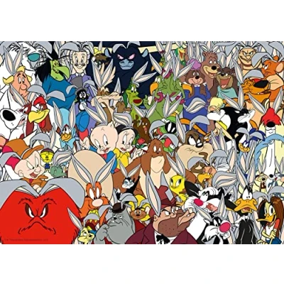 Afbeelding van Ravensburger puzzel Looney Tunes Challenge Legpuzzel 1000 stukjes