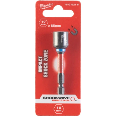 Afbeelding van Milwaukee Accessoires Slagdop Magnetic SHOCKWAVE™ HEX10 x 65 mm 4932492441