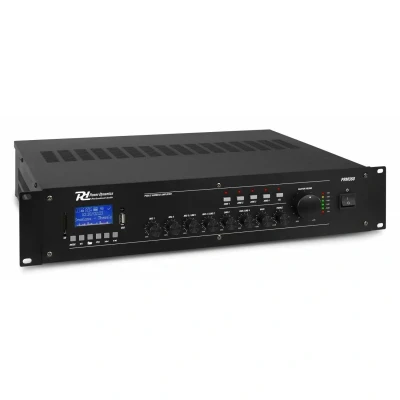 Afbeelding van Power Dynamics PRM360 100V 4 zone versterker 360W met o.a. Bluetooth &amp;