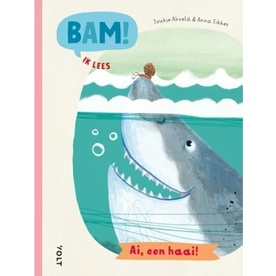 Afbeelding van BAM! Ik lees: Ai, een haai (Hardback)