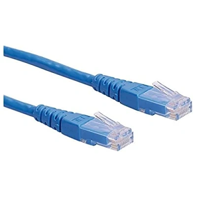 Afbeelding van Netwerkkabel Cat6 U/UTP 0.5 meter (100% koper, Blauw)