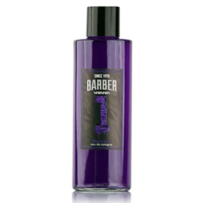 Afbeelding van Marmara Barber Eau de Cologne heren No.1 500 ml in glas flacon after shave Men geurwater scheerwater mannen, verfrist koelt langdurige geur mannen voorkomt scheren brand, roodheid en puistjes.