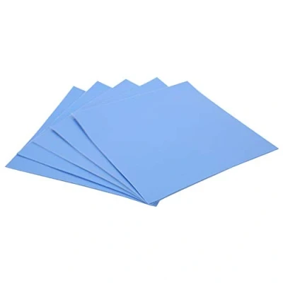 Afbeelding van 100 x 0,5 mm warmtegeleidingspad, 5 stuks 1,5 W/m k silicone warmtegeleidingpad CPU GPU warmtegeleidingplaat voor heatpipe koeler, high performance voeding, speed harde plaat
